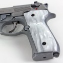 Beretta 92/M9 Series Kirinite® White Pearl Grips