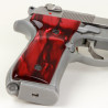 Beretta 92/M9 Series Kirinite Red Pearl Grips