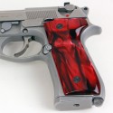 Beretta 92/M9 Series Kirinite® Red Pearl Grips