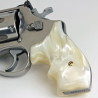 S&W K/L Frame Round Butt Secret Service Kirinite® Antique Pearl Smooth Grips