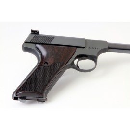 Colt Woodsman 3rd. Generation Rosewood Grips Checkered