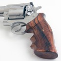 Ruger Redhawk Square Butt Indian Rosewood Finger Position Checkered Grips