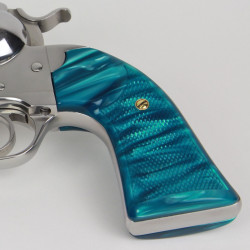 Ruger Bisley Gunfighter Kirinite® Aqua Marine Grips
