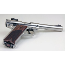 Ruger Mark IV Rosewood Checkered Right Handed Thumbrest