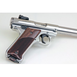Ruger Mark IV Rosewood Checkered Right Handed Thumbrest