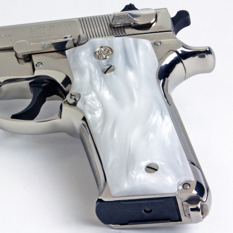 S&W Model 39 Series Kirinite® White Pearl Grips