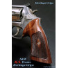  S&W Heritage K/L Frame Round Butt Rosewood Grips Checkered