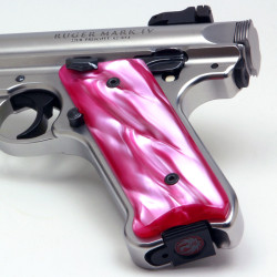 Ruger Mark IV Atomic Pink Kirinite Grips