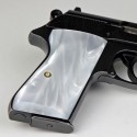 Walther PPK/S by S&W Kirinite® White Pearl Pistol Grips