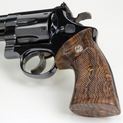 S&W N Frame Square Butt Turkish Walnut Heritage Grips