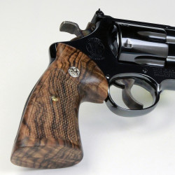 S&W N Frame Square Butt Turkish Walnut Heritage Grips