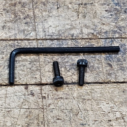 Browning Hi Power Blued Hexhead Screws w/Allen Wrench