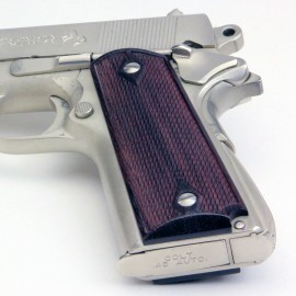 1911 Genuine Rosewood Panel Grips Checkered