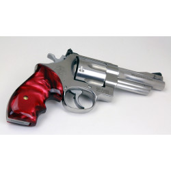 S&W N Frame Round Butt Secret Service Kirinite® Red Pearl Grips