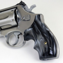 S&W N Frame Round Butt Secret Service Kirinite® Black Pearl Grips