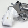 S&W N Frame Round Butt Secret Service Kirinite® White Pearl Grips