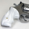 S&W K/L Frame Round Butt Secret Service Kirinite® White Pearl Grips