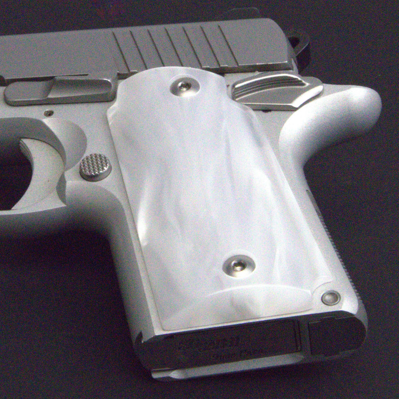 Kimber Micro 9 White Pearl Kirinite® Grips Kimber Micro 9 White Pearl Kirinite® Grips