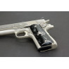 1911 Kirinite® Black Pearl Grips w/Rampant Colt Inlay