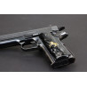 1911 Kirinite® Black Pearl Grips w/Rampant Colt Inlay