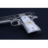 1911 Kirinite® White Pearl Grips w/Rampant Colt Inlay