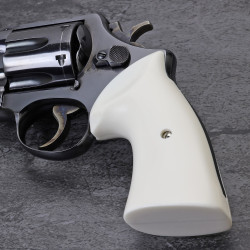 S&W N Frame Square Butt Kirinite® Presentation White "Sledge Hammer" Heritage Grips