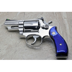 S&W K/L Round Butt Kirinite® Blue Pearl Grips