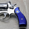 S&W K/L Round Butt Kirinite® Blue Pearl Grips