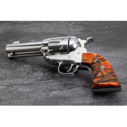 Ruger New Vaquero Kirinite® Bengal Tiger "NEW" Reactive Checkered Gunfighter Grips