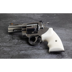 Python, Official Police, and 2021 Anaconda Kirinite® Presentation White Secret Service Grips