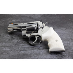 Python, Official Police, and 2021 Anaconda Kirinite® Presentation White Secret Service Grips