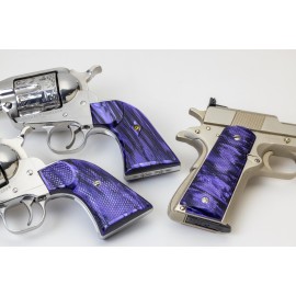 Western 3 Gun Set in Kirinite® Wicked Purple