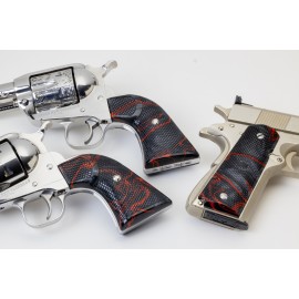 Western 3 Gun Set in Kirinite® Lava Flow (New Vaquero)