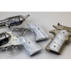 Western 3 Gun Set in Kirinite® Aqua Marine