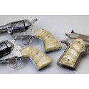 Western 3 Gun Set in Kirinite® Antique Pearl (New Vaquero)