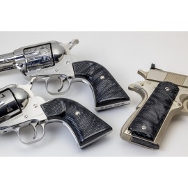 Western 3 Gun Set in Kirinite® Black Pearl (New Vaquero)
