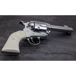 Ruger New Vaquero Kirinite® Presentation White "NEW" Reactive Checkered Gunfighter Grips