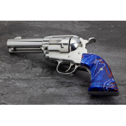 Ruger New Vaquero Kirinite® Patriot "NEW" Reactive Checkered Gunfighter Grips
