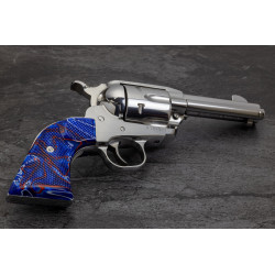 Ruger New Vaquero Kirinite® Patriot "NEW" Reactive Checkered Gunfighter Grips