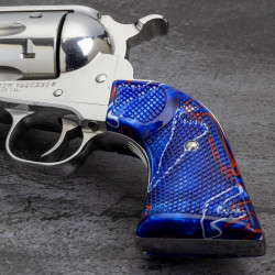 Ruger New Vaquero Kirinite® Patriot "NEW" Reactive Checkered Gunfighter Grips