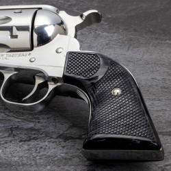 Ruger New Vaquero Kirinite® Black Pearl "NEW" Reactive Checkered Gunfighter Grips