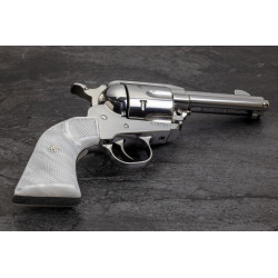 Ruger New Vaquero Kirinite® White Pearl "NEW" Reactive Checkered Gunfighter Grips