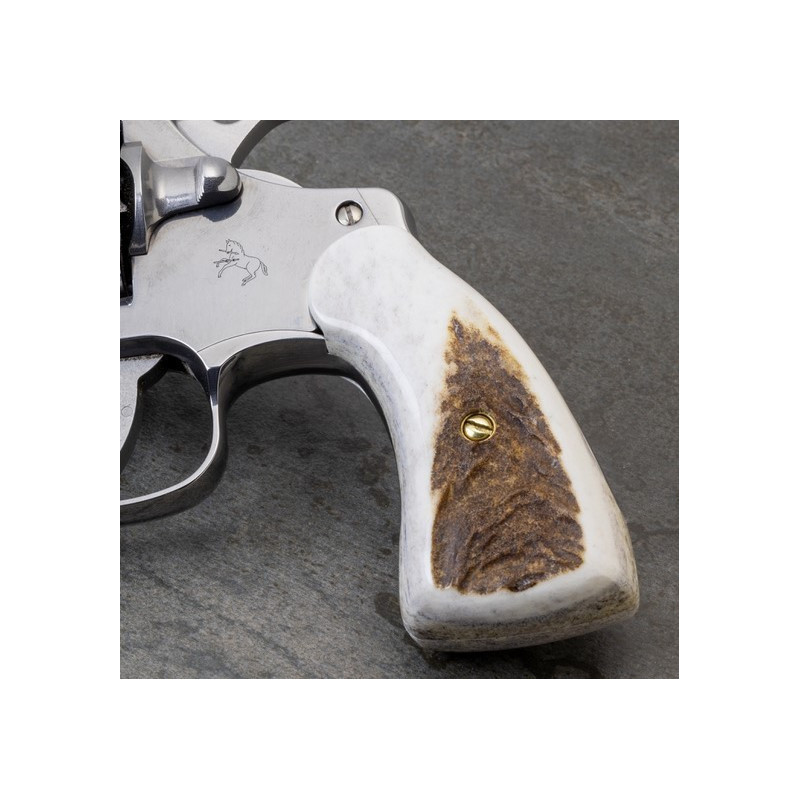 Colt Post 66' D frames Extended Stag Grips