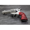 Ruger Bisley Gunfighter Kirinite® Red Pearl Grips w/Reactiv Checkering