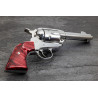 Ruger Bisley Gunfighter Kirinite® Red Pearl Grips w/Reactiv Checkering