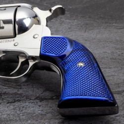 Ruger "Baby Vaquero" .32 H&R Kirinite® Blue Pearl Grips w/Reactiv Checkering