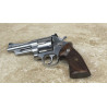 S&W N Frame Round Butt WALNUT CHECKERED Heritage Grips with Medallions