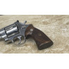 S&W N Frame Round Butt WALNUT CHECKERED Heritage Grips with Medallions