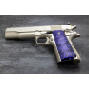 Kimber Micro 9 Kirinite® Wicked Purple Reactiv Checkered Grips