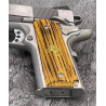 1911 Charred Bourbon Barrel Wood Grips